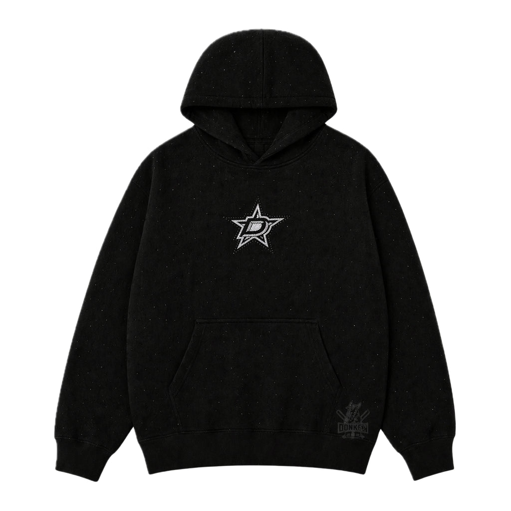 Donkey Essential Hoodie "Black Contrast"
