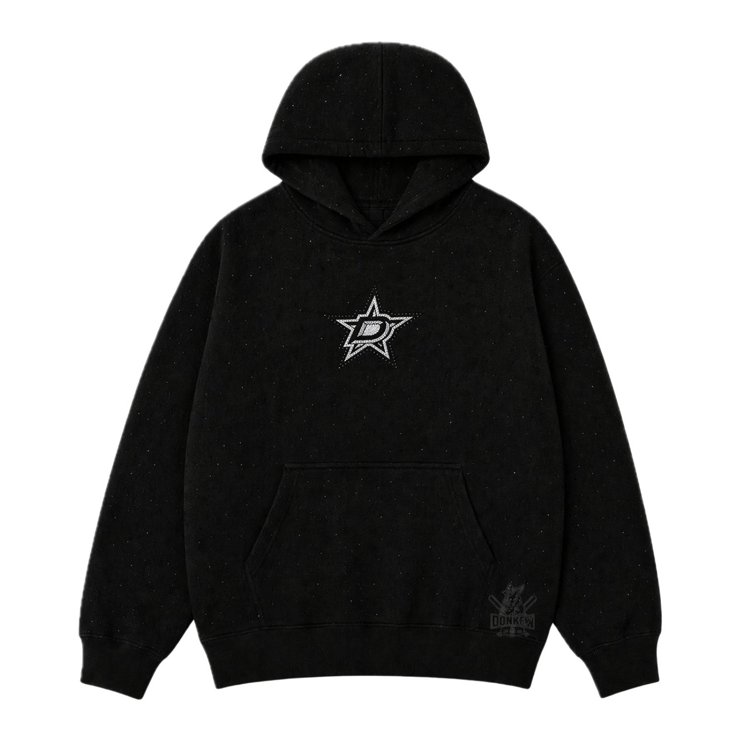 Donkey Essential Hoodie "Black Contrast"