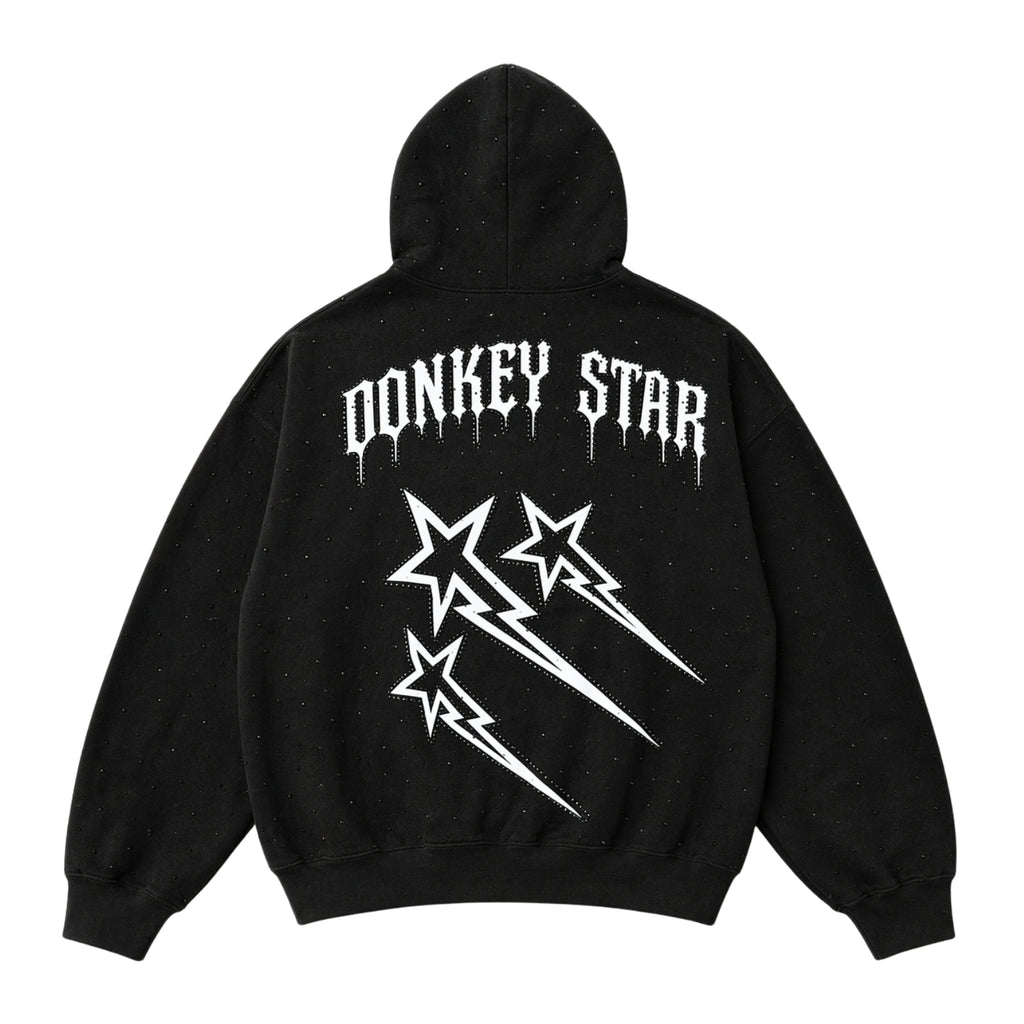 Donkey Essential Hoodie "Black Contrast"